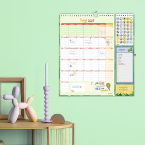 Calendario pared plus familiar 2026-2027 16 meses