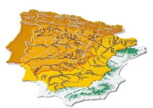 Plantillas de mapas España tamaño grande
