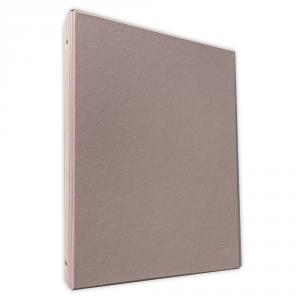 Carpeta folio color rosa pastel PVC 4anillas 25mm