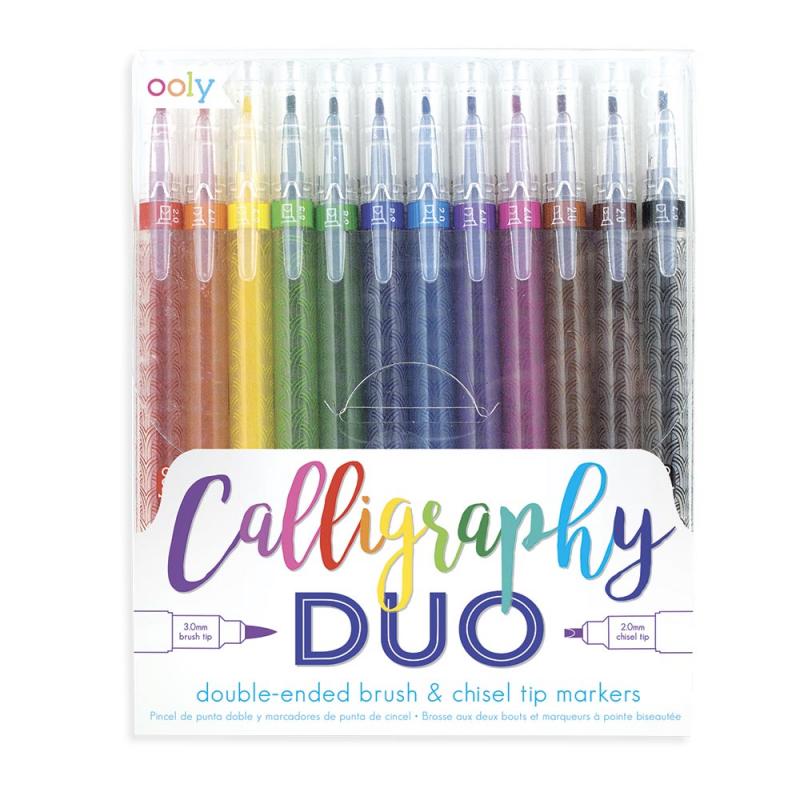 Rotulador Calligraphy duo 12 colores
