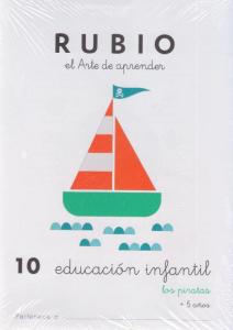 Educación infantil 10: Los piratas. Rubio