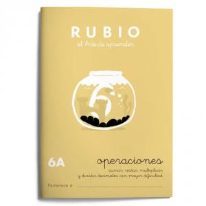 Cuaderno de operaciones 6A. Rubio