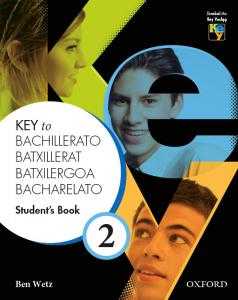 Key to Bachillerato 2. Student s Book