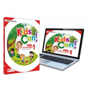 KIDS CAN! 1 Activity Book: cuaderno de actividades de refuerzo versión MAYÚSCULA