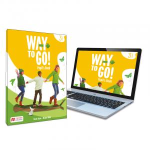 Way to Go! 3 Pupil s Book: libro de texto de inglés impreso con acceso a la vers