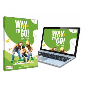 Way to Go! 4 Pupil s Book: libro de texto de inglés impreso con acceso a la vers