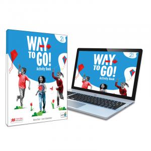 Way to Go! 2 Activity Book: Cuaderno de actividades impreso con acceso a la vers