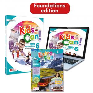 KIDS CAN!  Foundations 6 Essential Activity Book & Extra Fun: con acceso a la ve