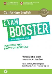 Cambridge English Exam Booster for First and First for Schools with Answer Key w