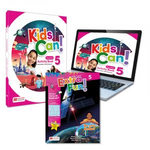 KIDS CAN! 5 Activity Book, ExtraFun & Pupil s App: cuaderno de actividades de re
