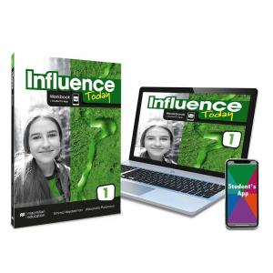 INFLUENCE TODAY 1 Workbook, Competence Evaluation Tracker y Student s App