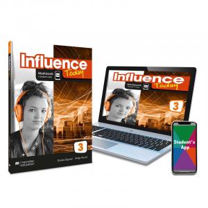 INFLUENCE TODAY 3 Workbook, Competence Evaluation Tracker y Student s App