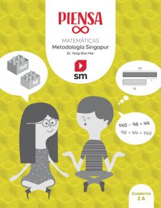 Cuaderno. Piensa infinito. Matemáticas. Metodología Singapur. 2 Primaria