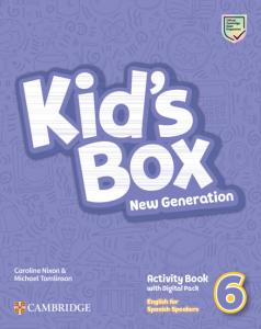 Kid s Box New Generation English for Spanish Speakers Level 6 Activity Book with