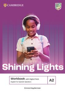 Shining Lights A2 Workbook with Digital Pack English for Spanish Speakers