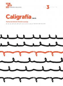 Cuaderno Caligrafía 3 (Pauta)