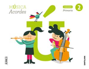CUADERNO MUSICA ACORDES 2 PRIMARIA