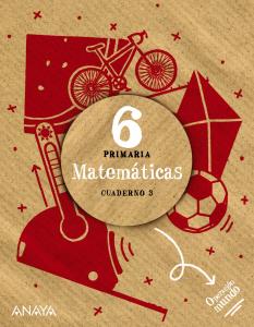 Matemáticas 6. Cuaderno 3