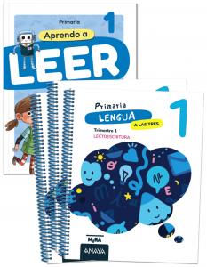 Lengua 1. A las tres.   Aprendo a leer con Detectives del recreo