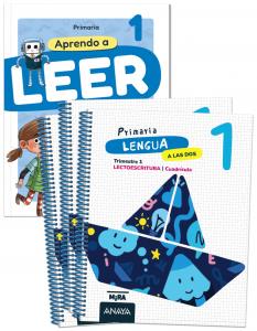 Lengua 1. A las dos. Cuadrícula.   Aprendo a leer con Detectives del recreo