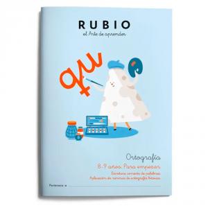 Cuaderno de ortografía 3. Rubio