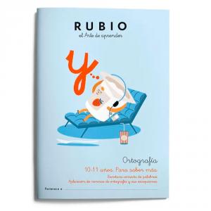 Cuaderno de ortografía 6. Rubio
