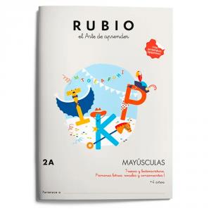 Cuaderno mayúsculas 2A. Rubio