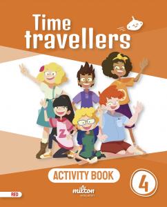 Time Travellers 4 Red Activity Book English 4 Primaria (Mur)