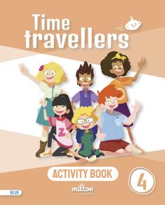 Time Travellers 4 Blue Activity Book English 4 Primaria (Mur)