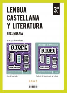 Lengua castellana y literatura 3º Secundaria Libro alumno   Cuaderno Fanfest