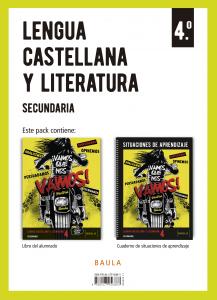 Lengua castellana y literatura 4º Secundaria Libro alumno   Cuaderno Fanfest