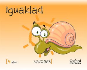 Valores 4 años. Igualdad