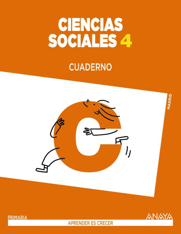 Cuaderno Ciencias Sociales 4º Primaria Anaya Libros De Texto Dideco 1278