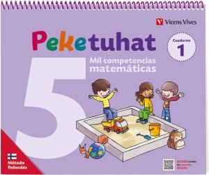 PEKE TUHAT CUADERNO (1 2 FICHAS) 5 AÑOS