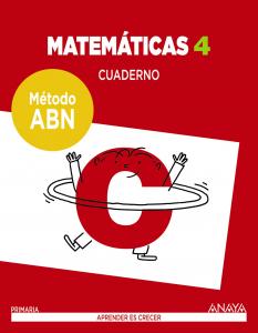 Matemáticas 4. Método ABN. Cuaderno.