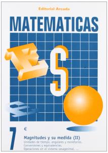 Cuaderno Matematicas 7. Magnitudes y su Medida (II)