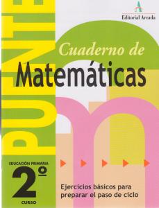 Cuaderno de Matemáticas PUENTE 2 primaria
