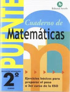 Cuaderno de Matemáticas PUENTE 2 ESO