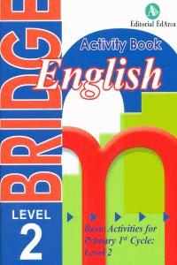 Cuaderno de Inglés BRIDGE 2 primaria