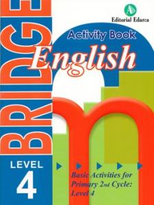 Cuaderno de Inglés BRIDGE 4 primaria