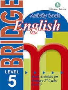 Cuaderno de Inglés BRIDGE 5 primaria