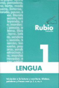 Cuaderno de lengua evolución 1. Rubio