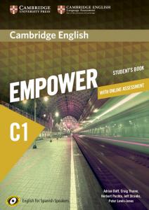 Cambridge English Empower for Spanish Speakers C1 Student´ Book with Online Assessment and Practice