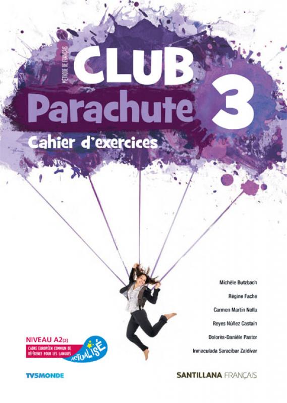 CLUB PARACHUTE 3 PACK CAHIER D EXERCICES :: VARIOS AUTORES ...