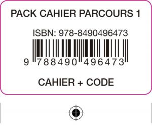 PARCOURS 1 PACK CAHIER D EXERCICES