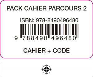PARCOURS 2 PACK CAHIER D EXERCICES