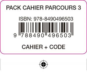 PARCOURS 3 PACK CAHIER D EXERCICES