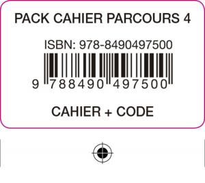 PARCOURS 4 PACK CAHIER D EXERCICES