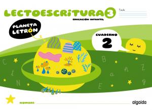Planeta Letrón. Lectoescritura. Nivel 3. Cuaderno 2. Pauta