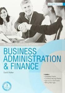 Bussines Administration and Finance workbook. Burlington